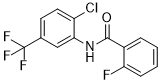Benzamide, N-(2-chloro-5-(trifluoromethyl)phenyl)-2-fluoro- 2802-85-9